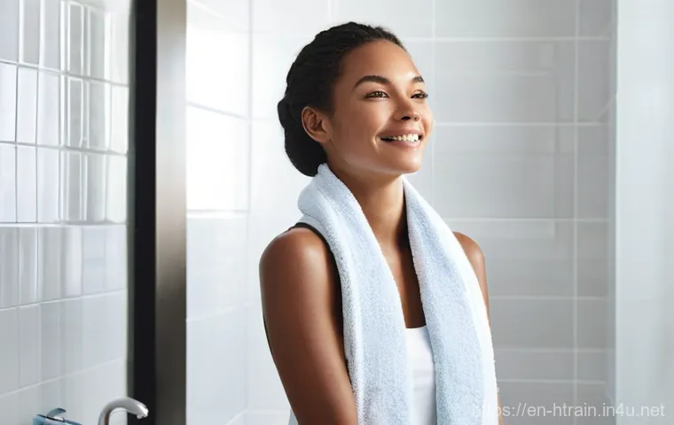 홈트 운동 후 피부관리 - **Hydration Heroics: Inner & Outer Radiance:**
"A person with clear, well-hydrated skin is captu... 홈트 운동 후 피부관리 - **Hydration Heroics: Inner & Outer Radiance:**
"A person with clear, well-hydrated skin is captu...